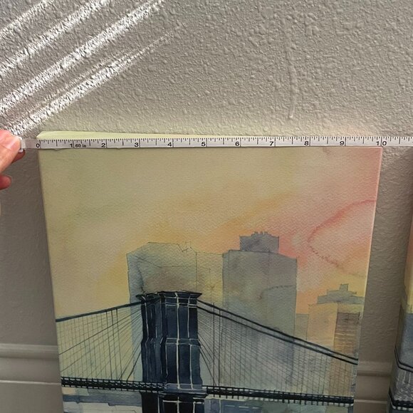 NYC Wall Paintings Set - Picture 3 of 5